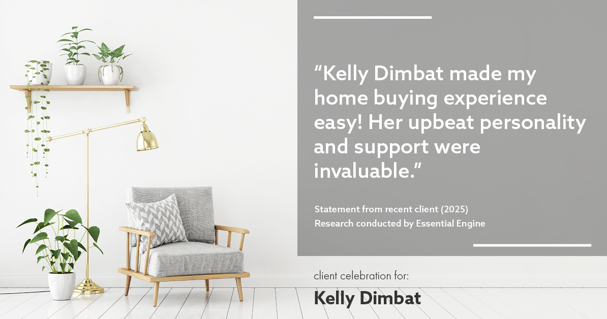 Testimonial for real estate agent Kelly Dimbat with Lamacchia Realty, Inc. in Woburn, MA: "Kelly Dimbat made my home buying experience easy! Her upbeat personality and support were invaluable."